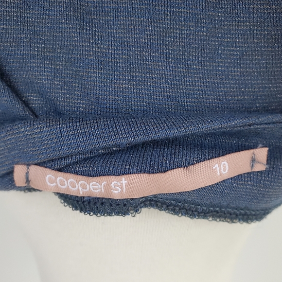 Cooper St Shimmer Ruffle Button Up Top - Picture 9 of 9